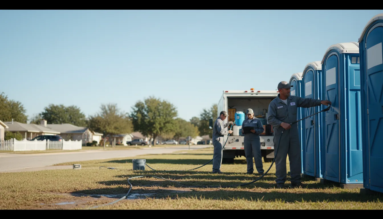 Long-Term Portable Toilet Rental in Kensett, IA near me